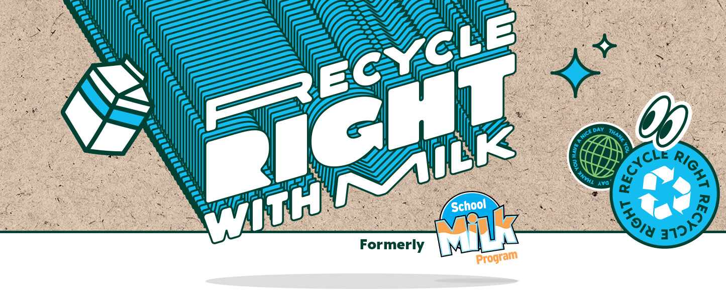 Recycle Right With Milk Program Dairy Farmers of Manitoba DFM